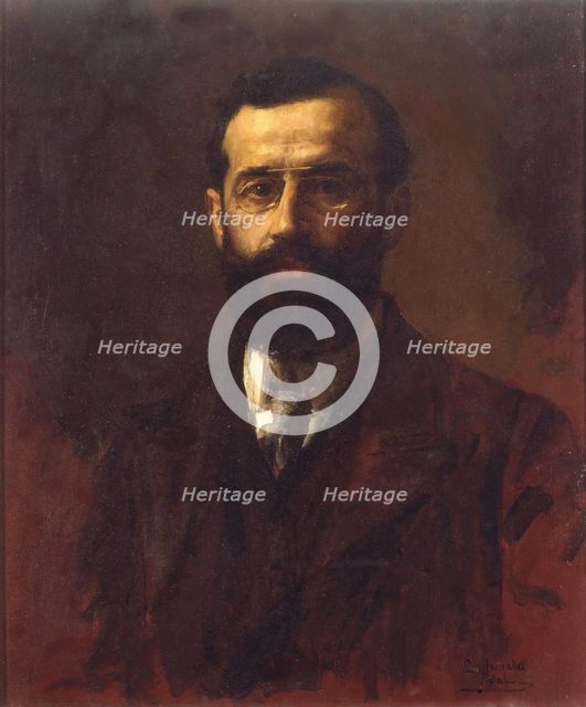 Self-portrait, 1907. Creator: Luis Menéndez Pidal.