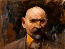 Self-Portrait, 1908. Creator: Leon Wyczolkowski