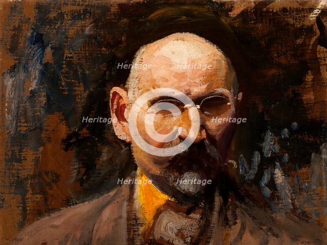 Self-Portrait, 1908. Creator: Leon Wyczolkowski.