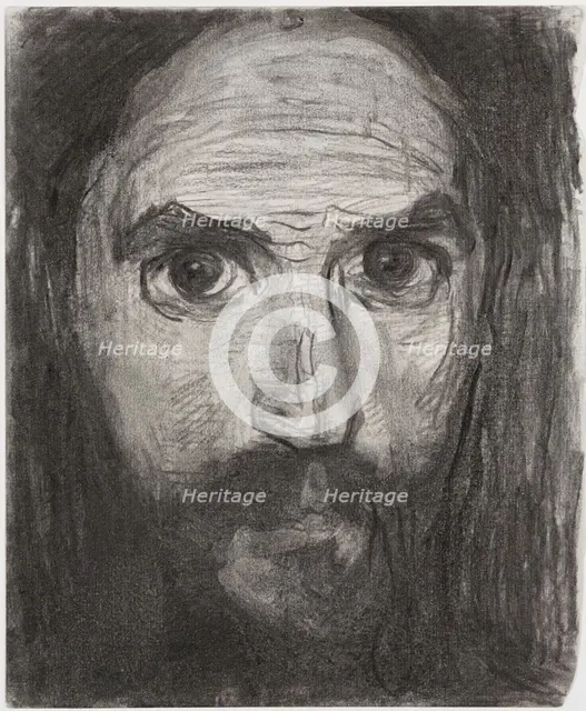 Self-Portrait, 1908. Creator: Mondrian, Piet (1872-1944).