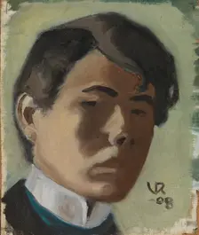 Self-Portrait, 1908. Creator: Valle Rosenberg