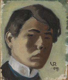 Self-Portrait, 1908. Creator: Valle Rosenberg