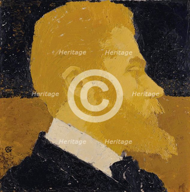Self-portrait, 1909. Creator: Giacometti, Augusto (1877-1947).