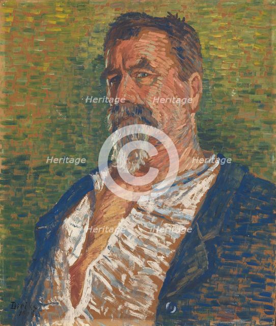 Self-Portrait, 1909. Creator: Karl Edvard Diriks.
