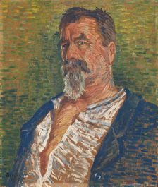 Self-Portrait, 1909. Creator: Karl Edvard Diriks