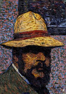 Self-portrait, 1909. Creator: Segal, Arthur (1875-1944)