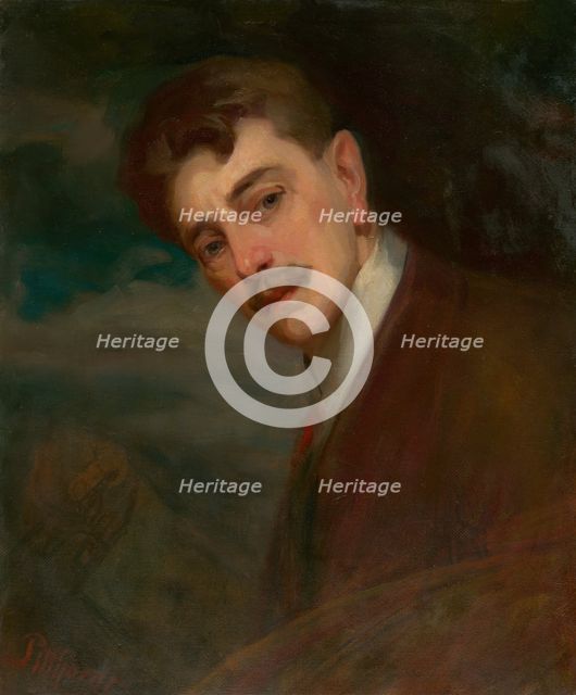 Self-Portrait, 1900. Creator: Ludovit Pitthordt.