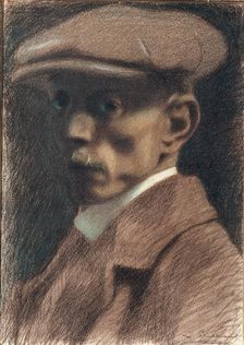 Self-Portrait, 1900s. Creator: Spilliaert, Léon (1881-1946)