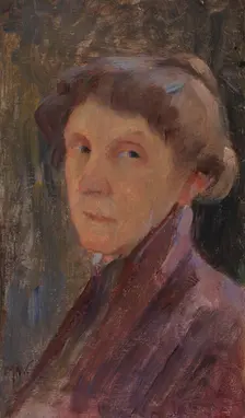 Self-Portrait, 1903. Creator: Maria Wiik