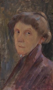 Self-Portrait, 1903. Creator: Maria Wiik