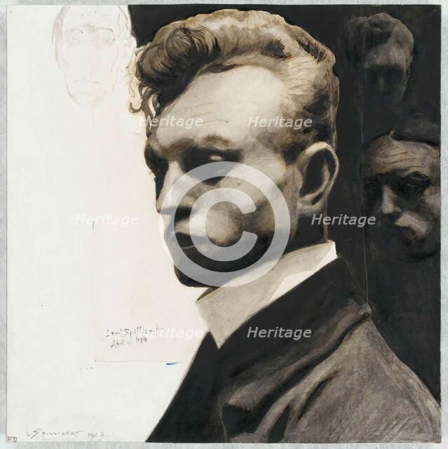 Self-Portrait, 1903. Creator: Spilliaert, Léon (1881-1946).