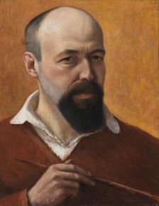 Self-Portrait, 1914. Creator: Hugo Simberg