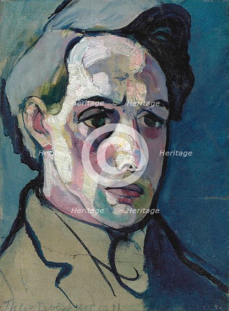 Self-portrait, 1915. Creator: Doesburg, Theo van (1883-1931).