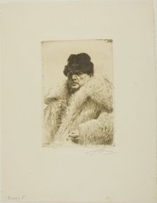 Self-Portrait 1916, 1916. Creator: Anders Leonard Zorn