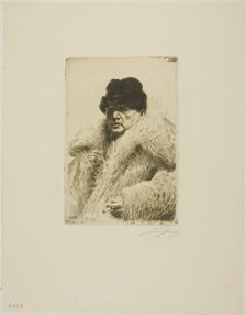 Self-Portrait 1916, 1916. Creator: Anders Leonard Zorn