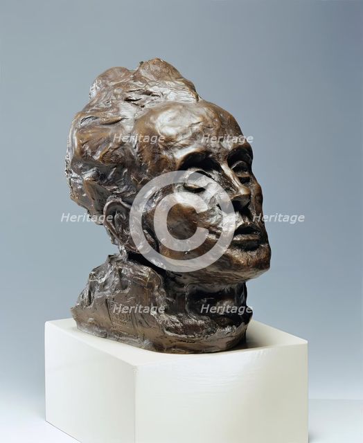 Self-portrait, 1916/1918 (Refill: 1980). Creator: Egon Schiele.