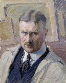 Self-Portrait, 1916. Creator: Vilho Sjöström