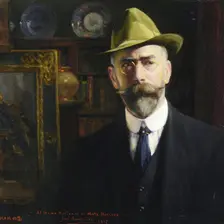 Self-portrait, 1917. Creator: José Benlliure y Gil