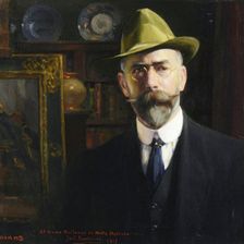 Self-portrait, 1917. Creator: José Benlliure y Gil