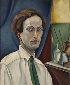 Self-portrait, 1917. Creator: Paresce, Renato (1886-1937)