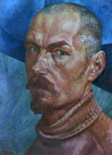 Self-Portrait 1918. Artist: Kuz'ma Petrov-Vodkin