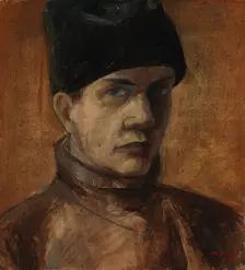 Self-Portrait, 1918. Creator: Henry Ericsson