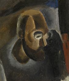 Self-portrait, 1919. Creator: Frits van den Berghe