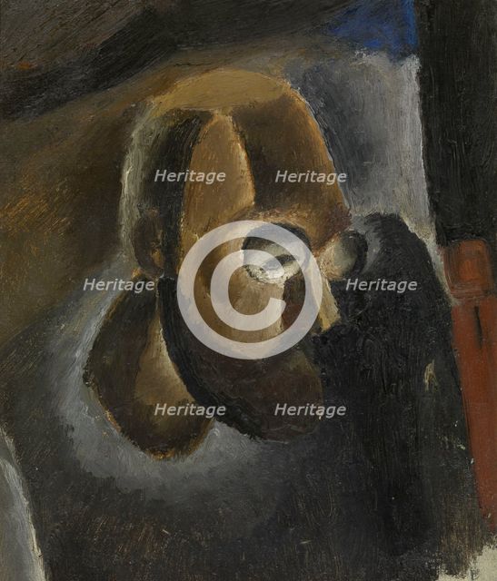 Self-portrait, 1919. Creator: Frits van den Berghe.