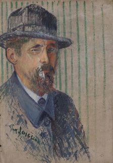 Self-Portrait, 1919. Creator: Loiseau, Gustave (1865-1935)