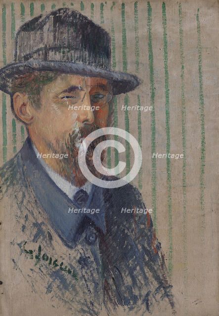 Self-Portrait, 1919. Creator: Loiseau, Gustave (1865-1935).