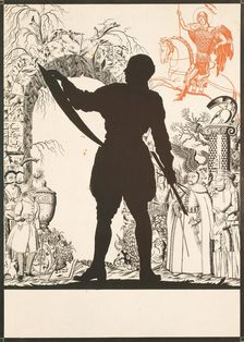 Self-portrait, 1919. Creator: Narbut, Georgi Ivanovich (1886-1920)