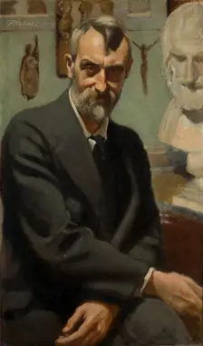 Self-Portrait, 1919. Creator: Stanislaw Debicki