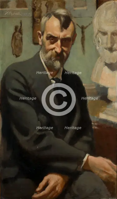 Self-Portrait, 1919. Creator: Stanislaw Debicki.