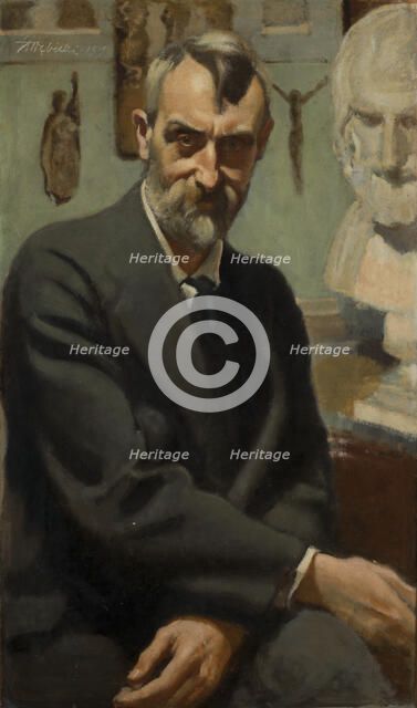 Self-Portrait, 1919. Creator: Stanislaw Debicki.