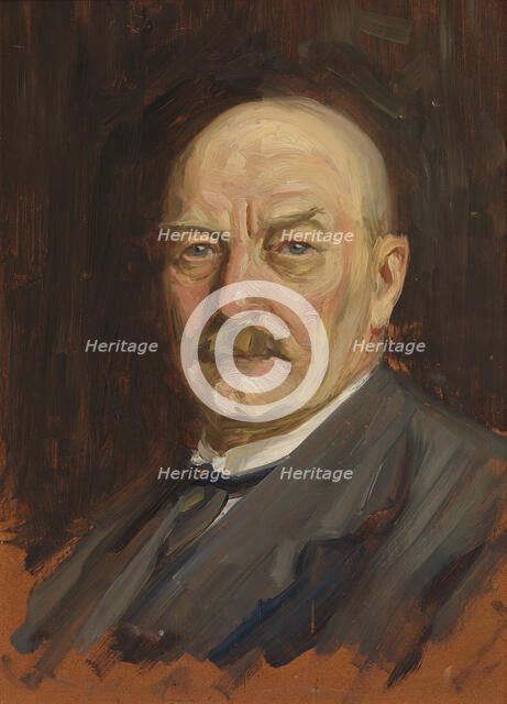Self-Portrait, 1919. Creator: Victor Westerholm.