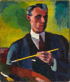 Self-Portrait, 1910-1913. Creator: Henry Lyman Saÿen