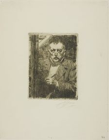 Self-Portrait 1911, 1911. Creator: Anders Leonard Zorn