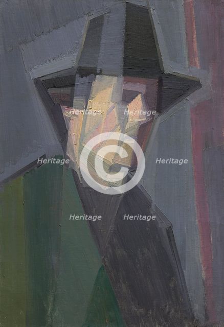Self-portrait, 1911-1913. Creator: Valmier, Georges (1885-1937).
