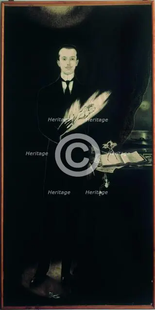 Self-Portrait, 1911. Creator: Alberto Martini.