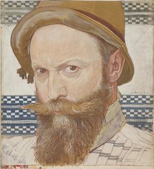 Self-Portrait, 1911. Creator: Biéler, Ernest (1863-1948)
