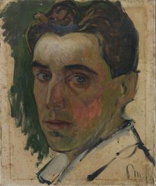 Self-portrait, 1911. Creator: Moggioli, Umberto (1886-1919)