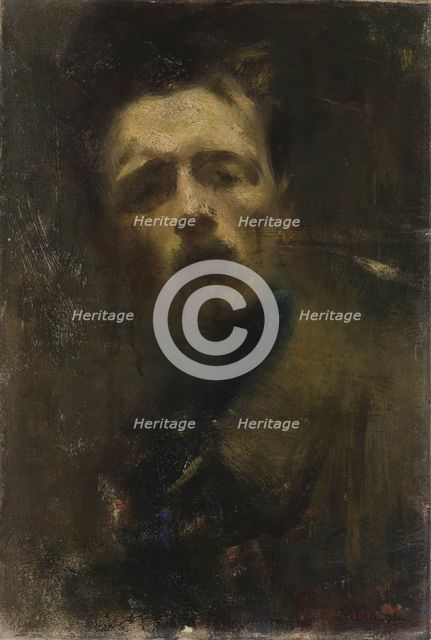 Self-portrait, 1912. Creator: Gaudenzi, Pietro (1880-1955).