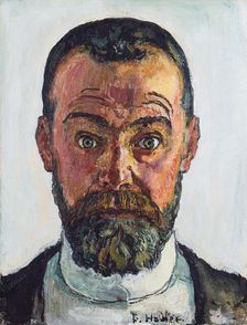 Self-Portrait, 1912. Creator: Hodler, Ferdinand (1853-1918)