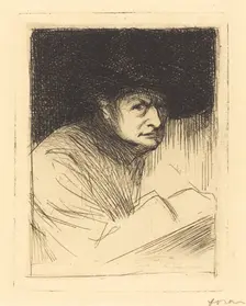 Self-Portrait, 1912. Creator: Jean Louis Forain