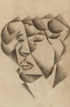 Self-portrait, 1912. Creator: Juan Gris