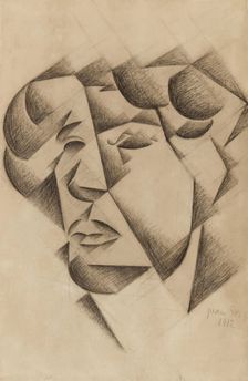 Self-portrait, 1912. Creator: Juan Gris