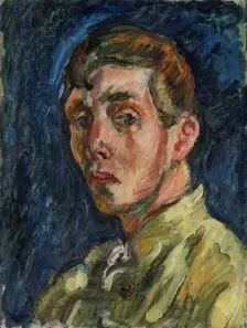 Self portrait, 1913. Creator: Gosta Sandels