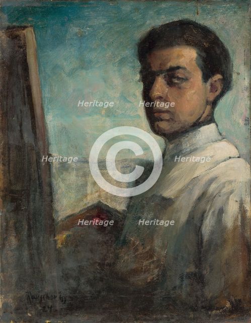 Self-Portrait, 1924. Creator: Juraj Rauscher.