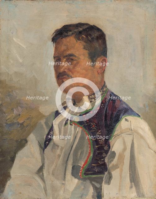 Self-Portrait, 1925-1935. Creator: Anton Frolka.