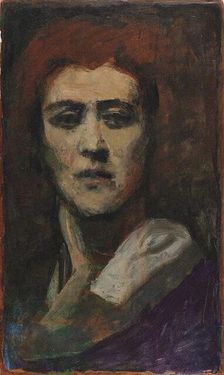 Self-portrait, 1925. Creator: D'Oettingen (François Angiboult); Hélène (1887-1950)